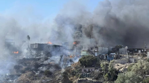 Incendios en Tijuana 24 enero 2025