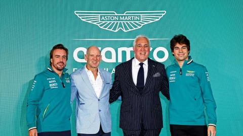 Adrian Newey con Aston Martin