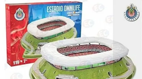 Estadio de Chivas 3D para armar