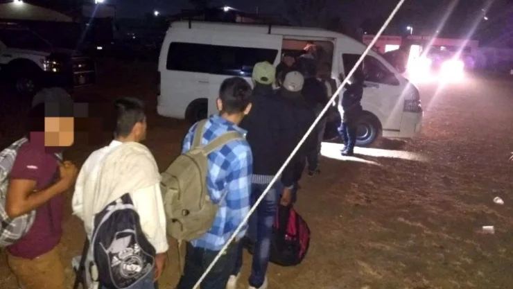Migrantes en Veracruz