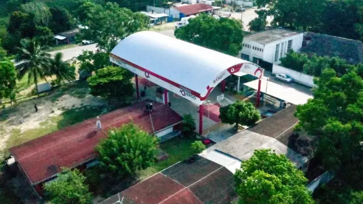 Inauguran domo escolar en Ucum tras 44 años de espera