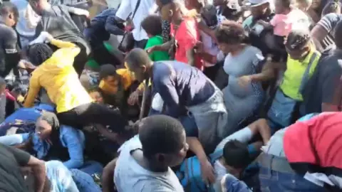 Migrantes irrumpen Comar Tapachula Chiapas