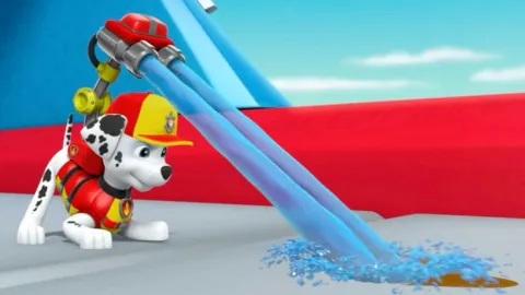 Paw Patrol y Bluey ayudar en casa