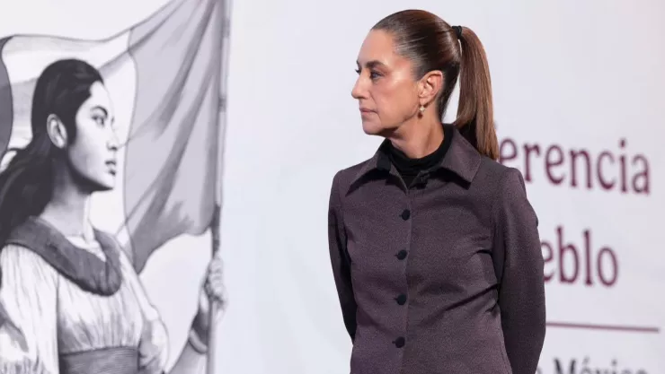 Ma&ntilde;anera de Sheinbaum hoy 30 de marzo.