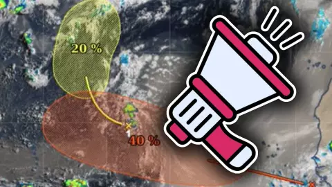 ¡Atención! Vigilan la formación de dos zonas de baja presión en el Atlántico: ¿Cuál es la probabilidad de desarrollo ciclónico?