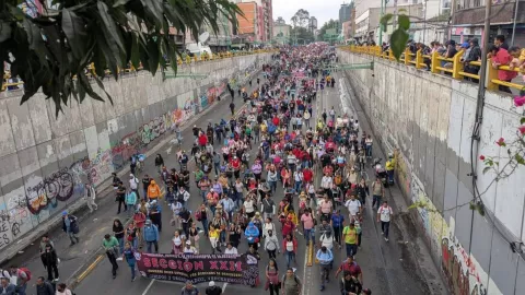 La CNTE realizará paro y marchas y bloqueos en CDMX