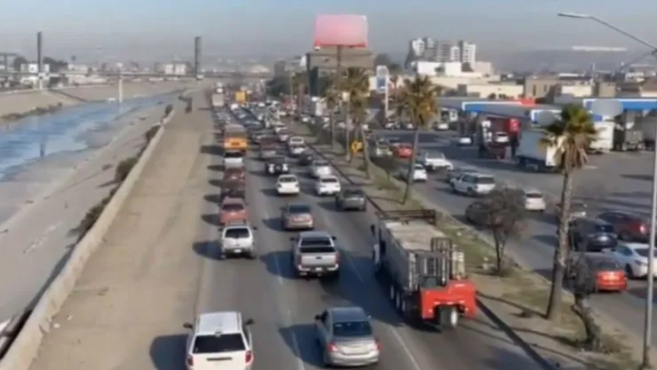 Tráfico en Tijuana hoy: estas son las vialidades más congestionadas este 11 de diciembre
