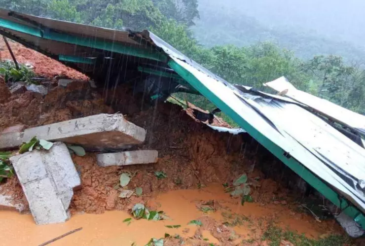 “Nadine” y frente frío