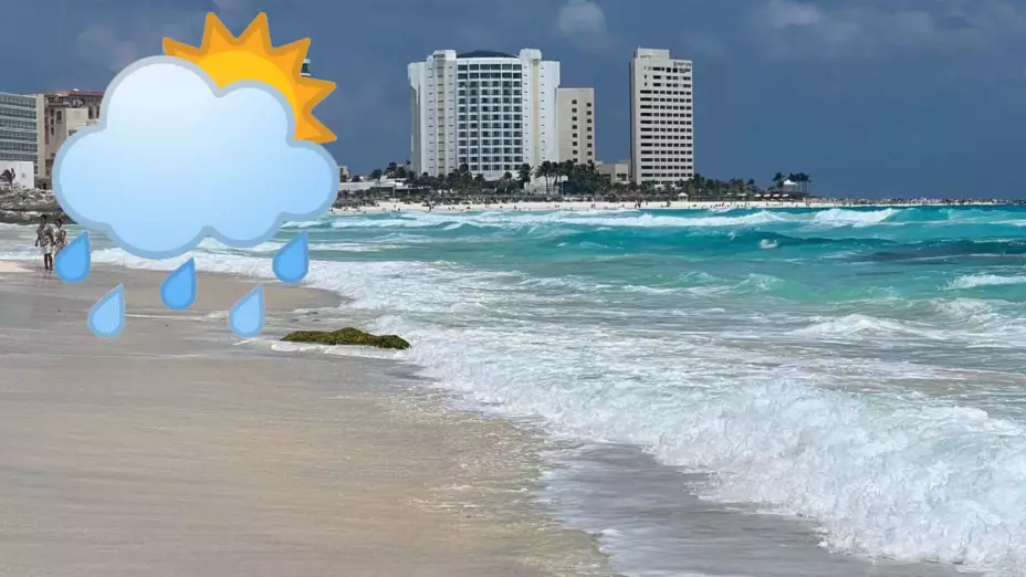 ¡No guardes el paraguas! La vaguada monzónica seguirá afectando; aquí el clima en Cancún HOY 13 de junio