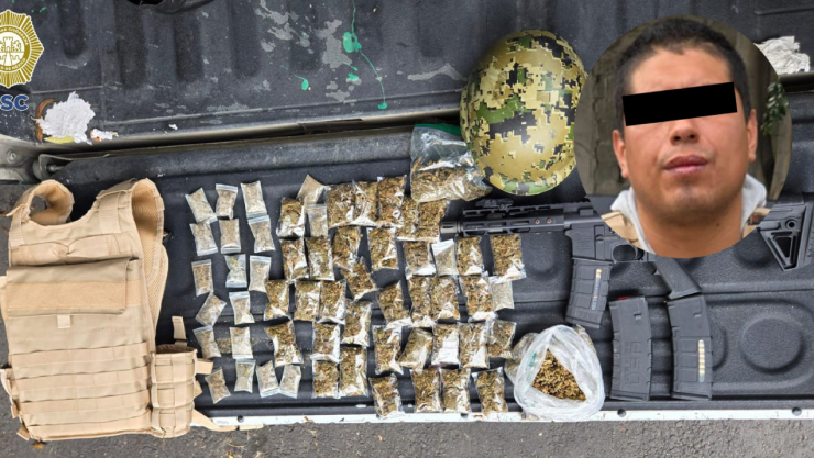 Detienen a “halcón” de La Familia Michoacana en Tláhuac