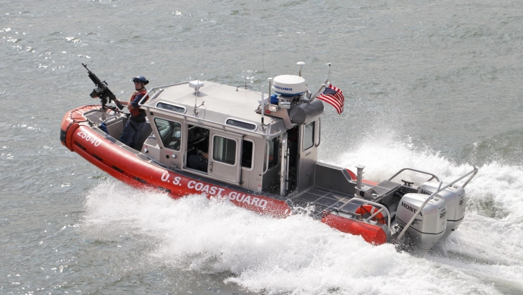 Bote de la Guardia Costera de Estados Unidos