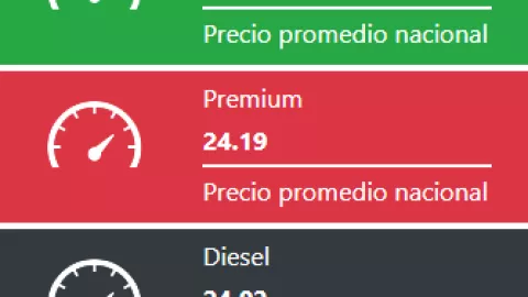 Este es el precio de la gasolina hoy en México