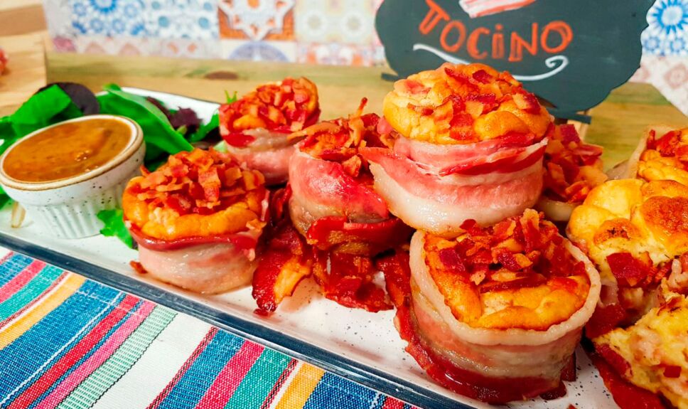 Timbales de tocino