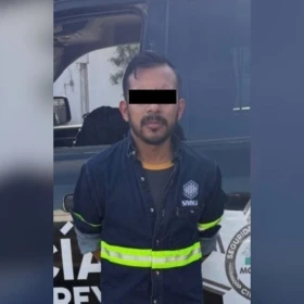 Fue trasladado a las instalaciones de la Policía de Monterrey y quedó a disposición del Ministerio Público