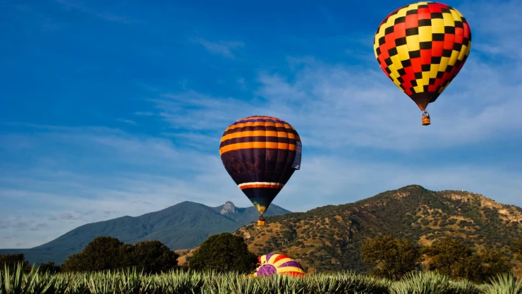 Amatitán en globo aerostático