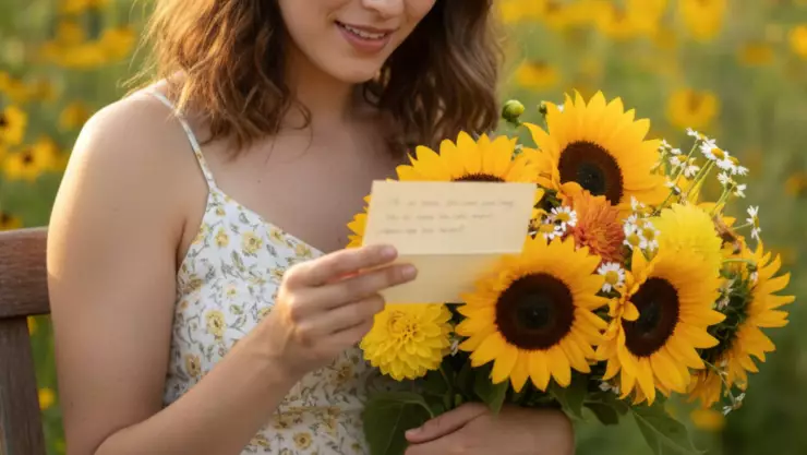 ¿Vas a regalar Flores Amarillas? Las 30 mejores frases para tu ramo este 21 de septiembre de 2025