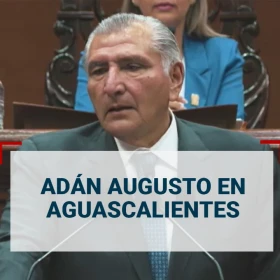 Adan Augusto en Aguascalientes
