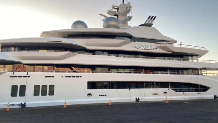 foto del yate Amadea.