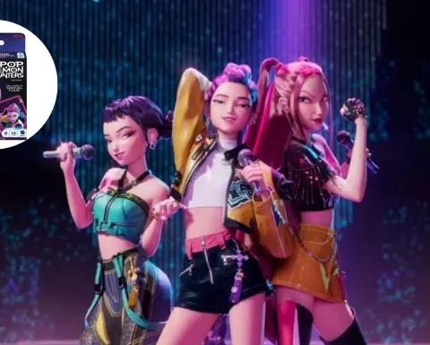 Cartas de la película de KPop Demon Hunters