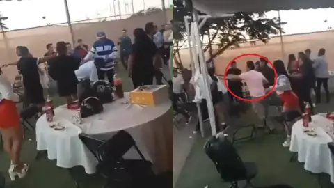 Posada navideña en León, Guanajuato, termina en golpes; ¿cómo fue la pelea?