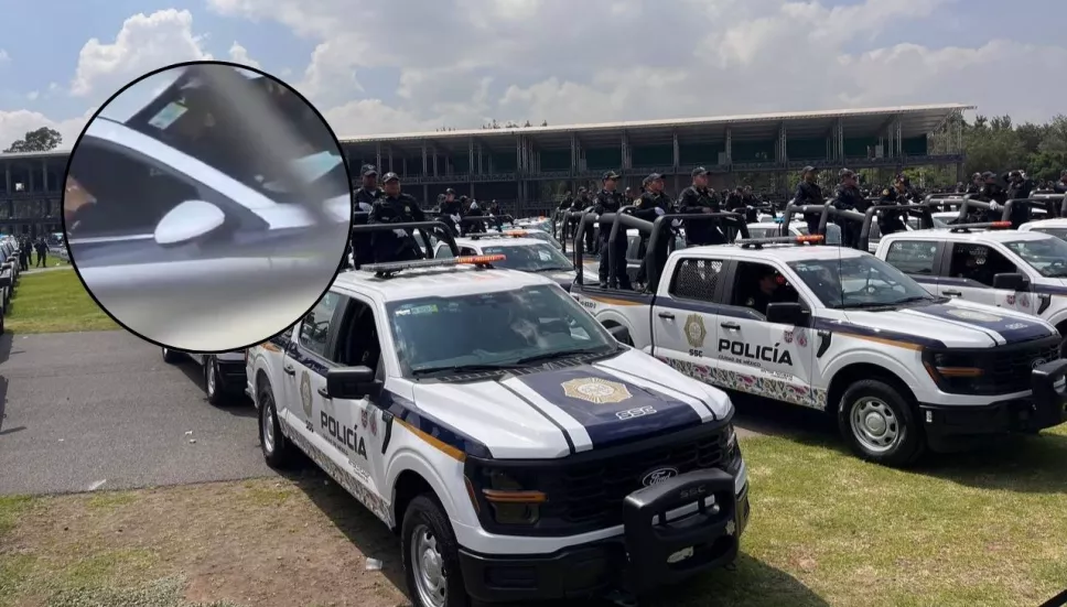 Captan a policias teniendo realaciones sexiales en patrulla CDMX