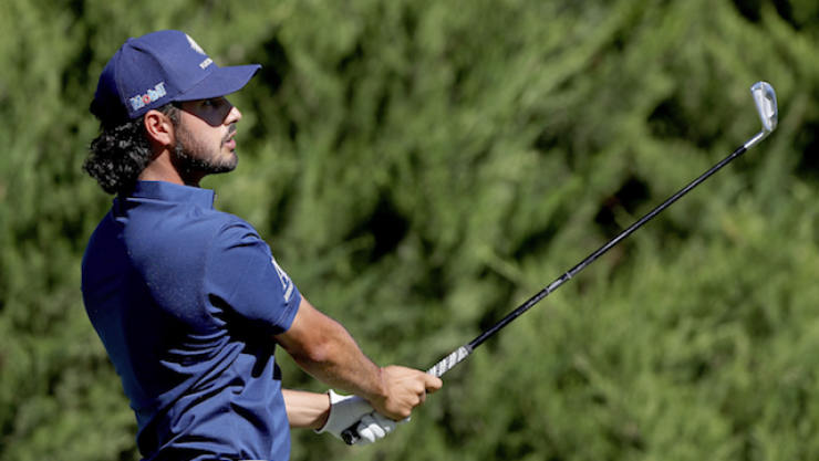 El tamaulipeco Abraham Ancer est&aacute; en la novena posici&oacute;n en California
