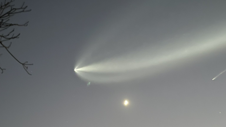 ¿Y esa luz en el cielo Así se vio el lanzamiento de SpaceX desde Tijuana.png