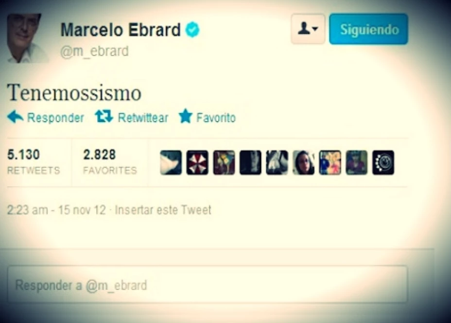 Twitter de Marcelo Ebrard