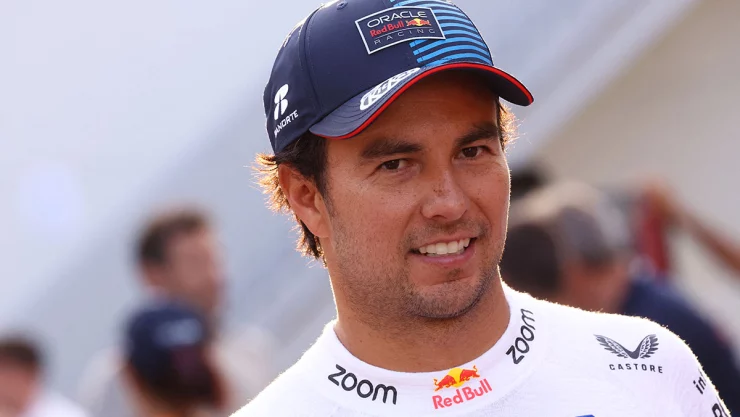 Checo Pérez en el GP de Azerbaiyán