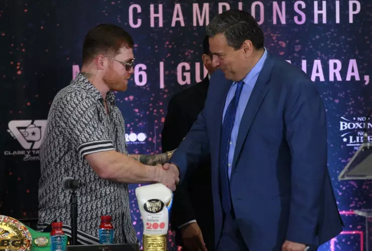 Canelo Álvarez Mauricio Sulaimán