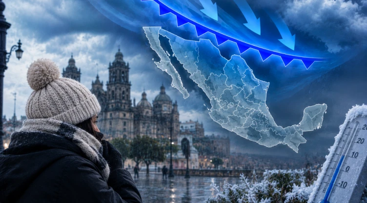 ¿Hasta 0 °C por el Frente Frío 2? Esto provocará la masa de aire polar hoy martes 20 de octubre