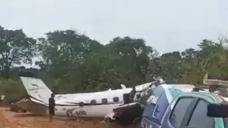 Desplome avioneta Brasil.