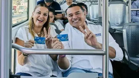 Elecciones 2024_ Renán Barrera y Cecilia Patrón presentan Agenda Metropolitana 2050