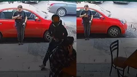 Captan violento asalto asalto a taquería; así ocurrió