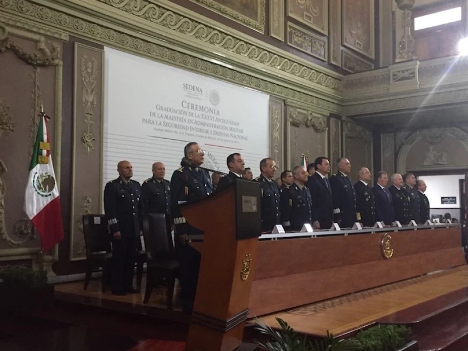 Ceremonia de graduación.