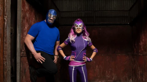 Blue Demon Jr serie de Disney