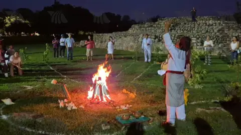 Así fue la ceremonia del Año Nuevo Maya 2024; ¿Cuándo inició y qué significa?