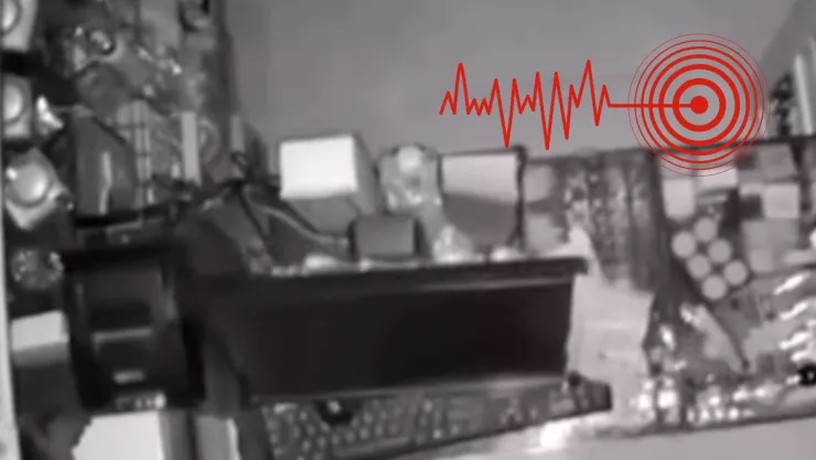 Así se vivió el sismo de 6.1 en Michoacán la madrugada del 12 de enero 2025 (VIDEO)