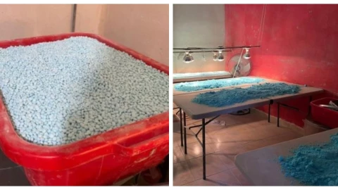 laboratorio drogas presente administración