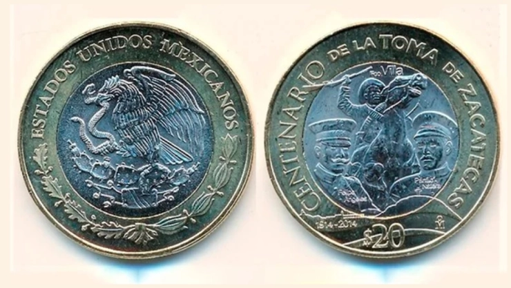 Moneda de Pancho Villa
