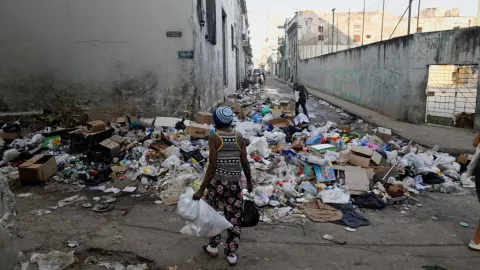 crisis de basura Cuba