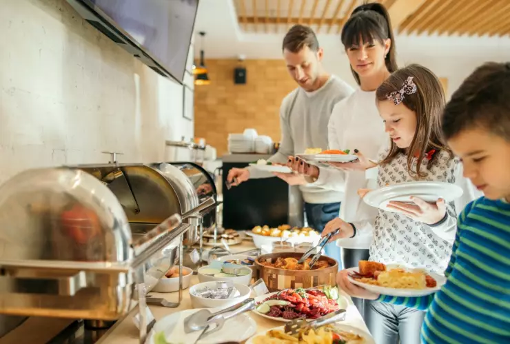 Dónde están los 5 mejores buffets de desayunos en Puebla para disfrutar en familia