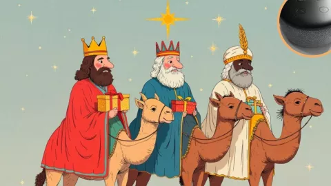 Reyes Magos Alexa 2025 ¿Cómo y dónde activar la opción para saber la ruta de los reyes.