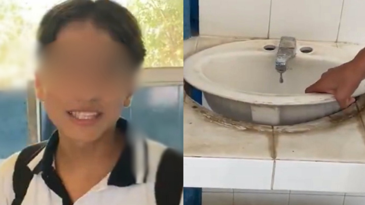 Expulsan a alumno por exhibir baños escuela en Oaxaca