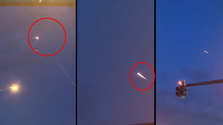 Video Reportan posible caída de meteorito en McAllen, Texas