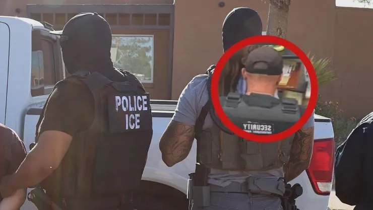 Las autoridades ya buscan al falso agente de ICE.