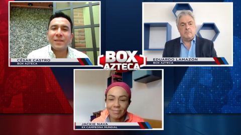 Jackie Nava vs Karina Fernández en vivo Box Azteca