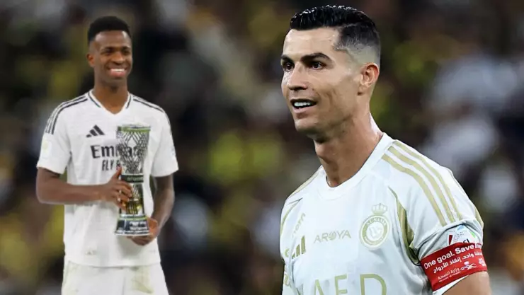Cristiano Ronaldo asegura que Vinicius Jr. debió ganar Balón de Oro