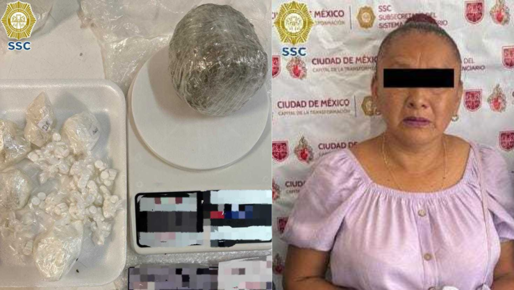 Se pega droga en la espalda para meterla a la Penitenciaria en CDMX