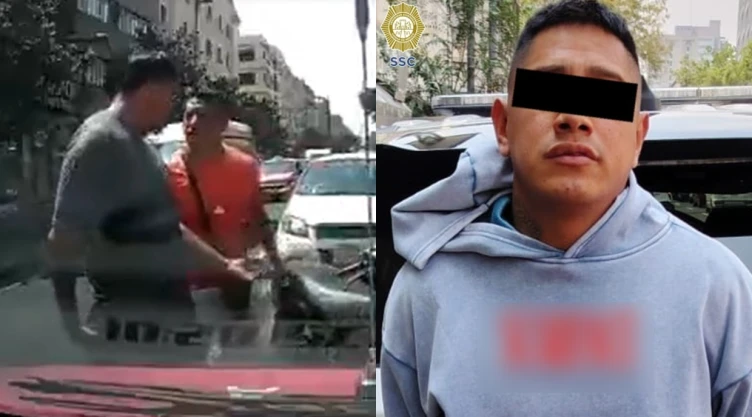 Detienen-a-motociclista-que-golpeó-a-un-taxista-en-agosto-pasado-en-la-CDMX